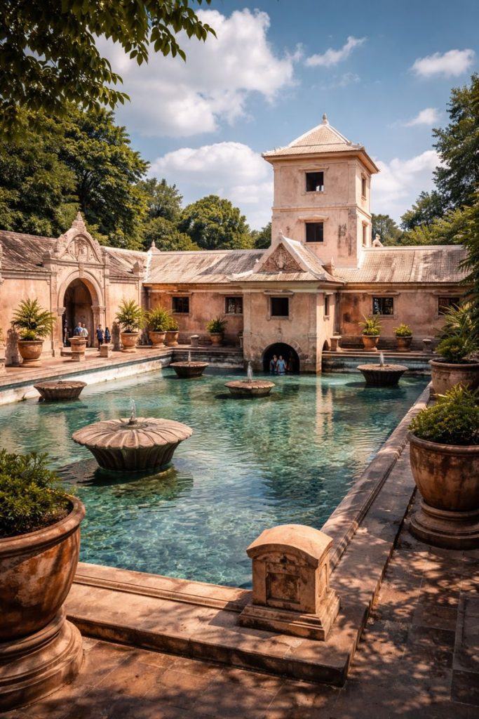 Makna Filosofis Arsitektur Taman Sari Yogyakarta 2 Kompleks wisata sejarah Taman Sari Yogyakarta yang dahulu digunakan keluarga kerajaan