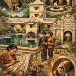 jejak kesultanan jogja di area taman wisata.