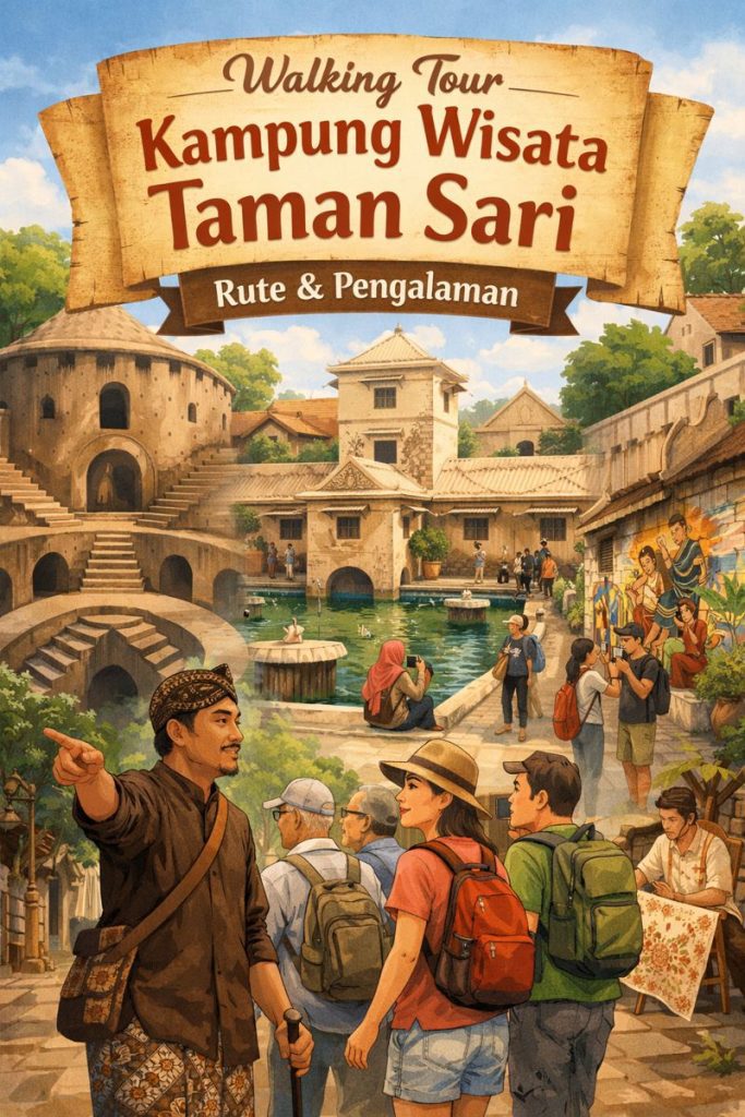 walking tour taman sari