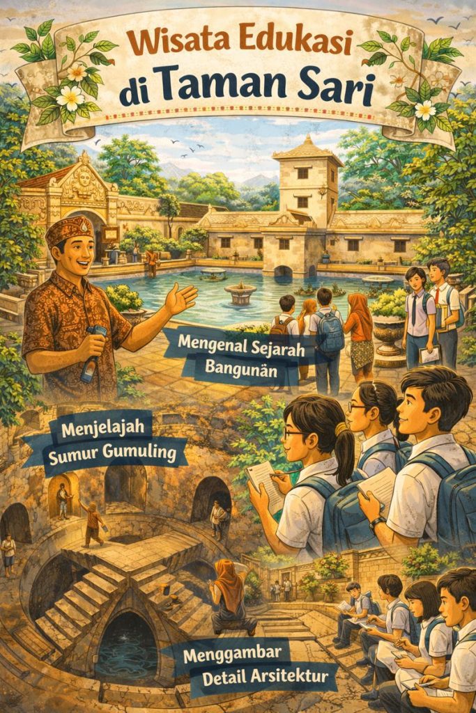 Wisata Edukasi pelajar di Kampung Wisata Taman Sari 2 Wisata Edukasi