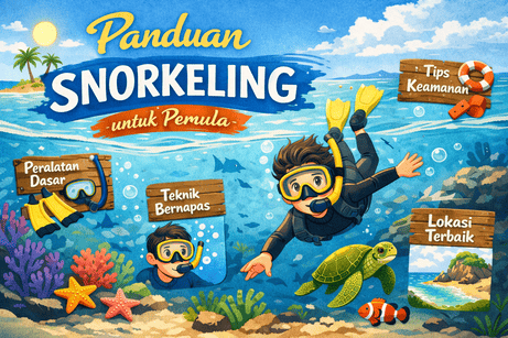 Panduan Snorkeling untuk Pemula : Cara, Peralatan, dan Spot Snorkeling Terbaik 24 panduan snorkeling untuk pemula