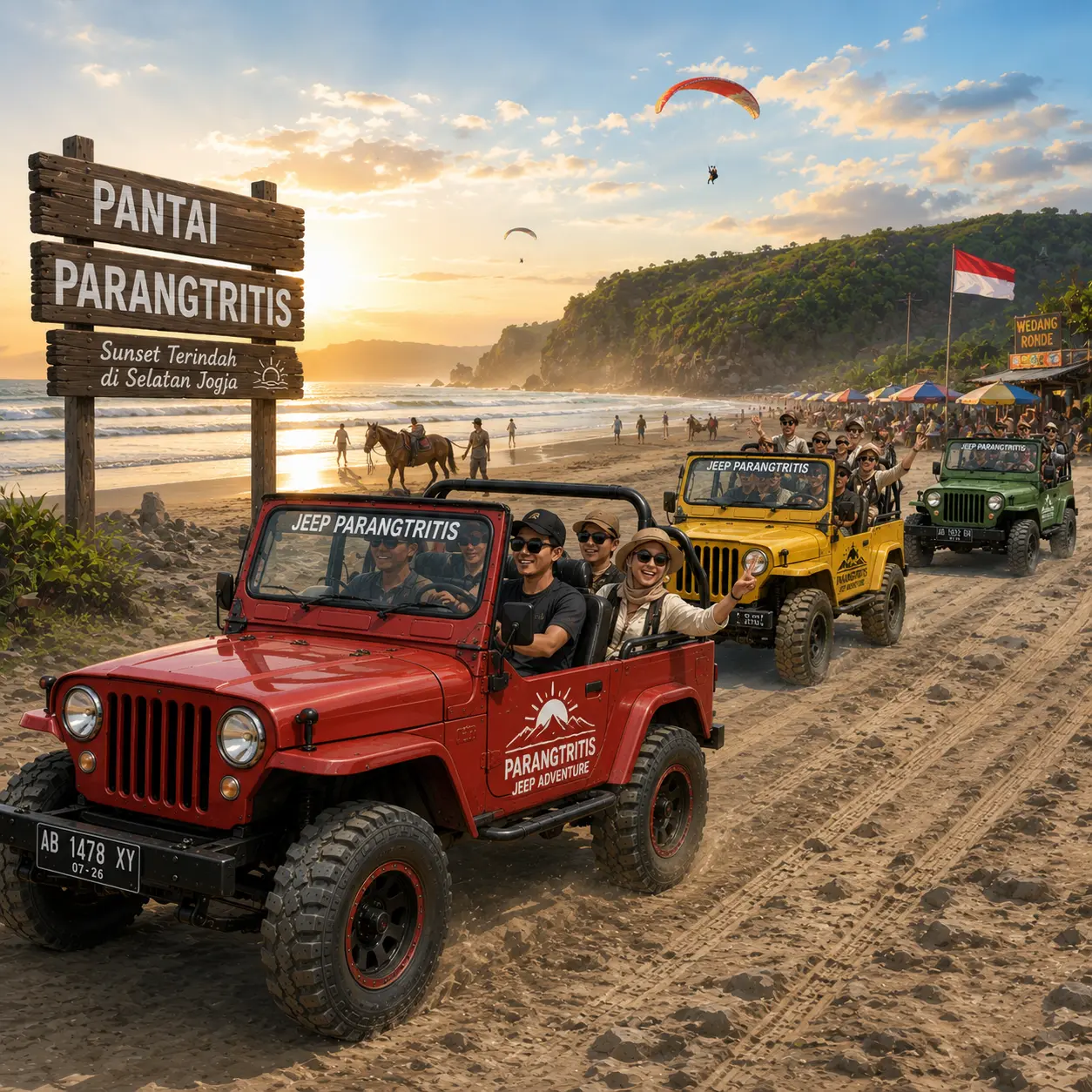 Jeep Area Parangtritis